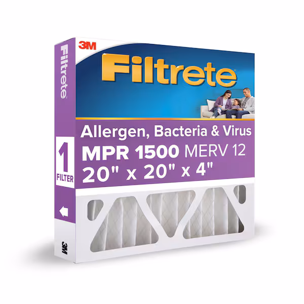 Allergen Defense Pleated Air Filter, 5 PK, Filtrete, Mfr#: DP03-HDW-DC5